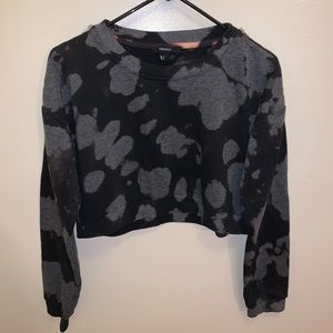 Forever21 tye dye crop top